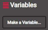 Make a variable