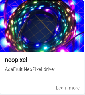 Neopixel extension