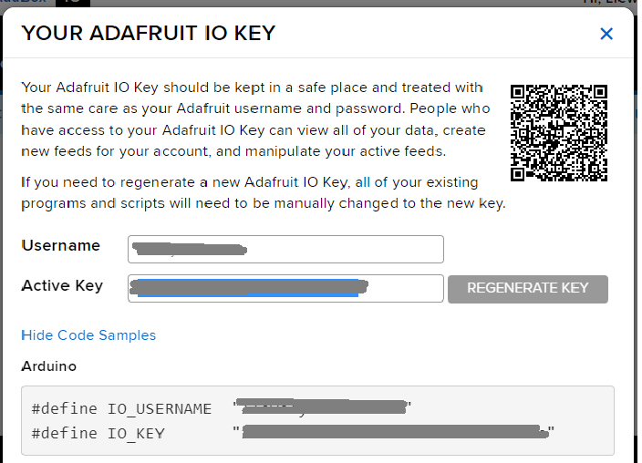 Adafruit key 2